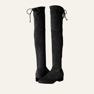 Kaitlyn Pan Paisley Slim Fit Over The Knee Flat Heel Boots